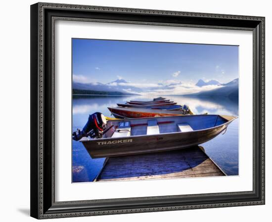 Lake Mcdonald, Glacier National Park, Montana, USA-Jamie & Judy Wild-Framed Photographic Print