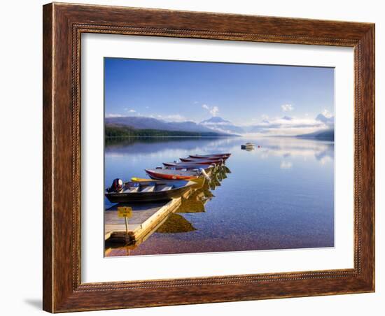 Lake Mcdonald, Glacier National Park, Montana, USA-Jamie & Judy Wild-Framed Photographic Print