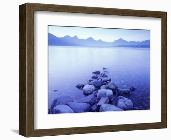 Lake Mcdonald, Glacier National Park, Montana-Walter Bibikow-Framed Photographic Print