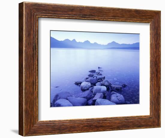 Lake Mcdonald, Glacier National Park, Montana-Walter Bibikow-Framed Photographic Print