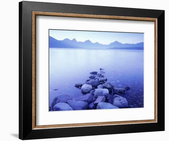 Lake Mcdonald, Glacier National Park, Montana-Walter Bibikow-Framed Photographic Print