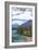 Lake McDonald Lodge - Glacier National Park, Montana-Lantern Press-Framed Art Print