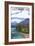 Lake McDonald Lodge - Glacier National Park, Montana-Lantern Press-Framed Art Print