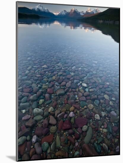 Lake Mcdonald Sunset-Steven Gnam-Mounted Photographic Print