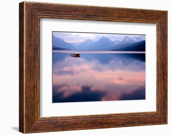 Lake Mcdonald-Yao Li Photography-Framed Photographic Print