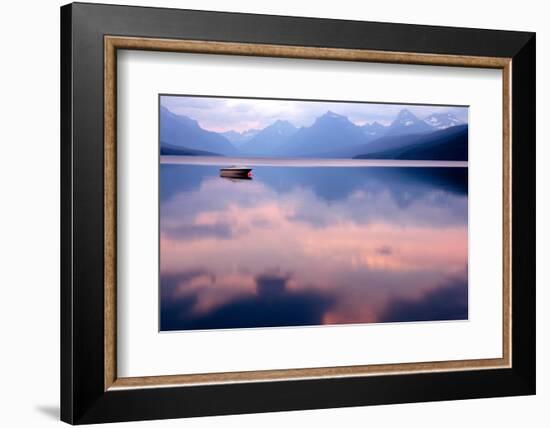 Lake Mcdonald-Yao Li Photography-Framed Photographic Print