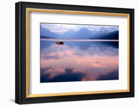 Lake Mcdonald-Yao Li Photography-Framed Photographic Print