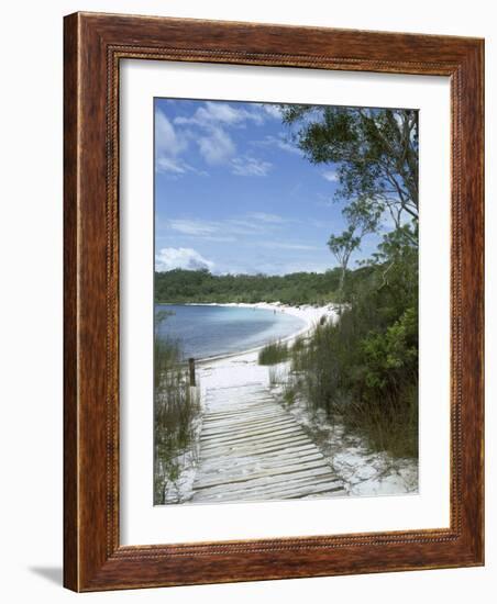 Lake Mckenzie, Fraser Island, Unesco World Heritage Site, Queensland, Australia-Sheila Terry-Framed Photographic Print