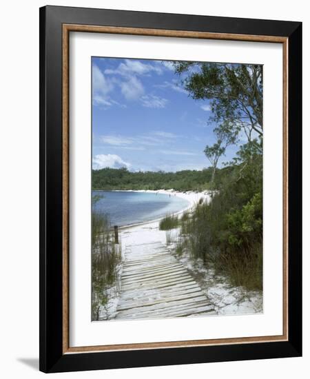 Lake Mckenzie, Fraser Island, Unesco World Heritage Site, Queensland, Australia-Sheila Terry-Framed Photographic Print