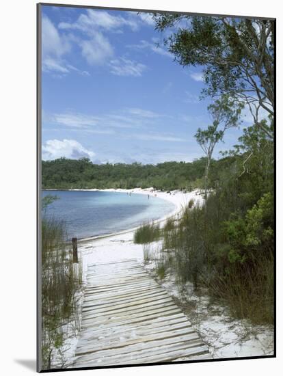 Lake Mckenzie, Fraser Island, Unesco World Heritage Site, Queensland, Australia-Sheila Terry-Mounted Photographic Print