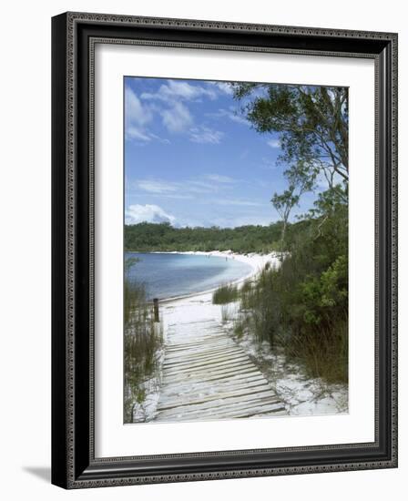 Lake Mckenzie, Fraser Island, Unesco World Heritage Site, Queensland, Australia-Sheila Terry-Framed Photographic Print