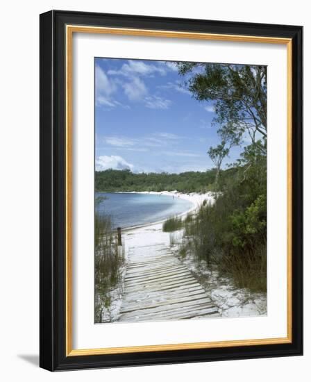 Lake Mckenzie, Fraser Island, Unesco World Heritage Site, Queensland, Australia-Sheila Terry-Framed Photographic Print