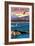 Lake Mead - National Recreation Area - Lake View-Lantern Press-Framed Art Print