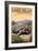 Lake Mead - National Recreation Area - Tortoise-Lantern Press-Framed Art Print