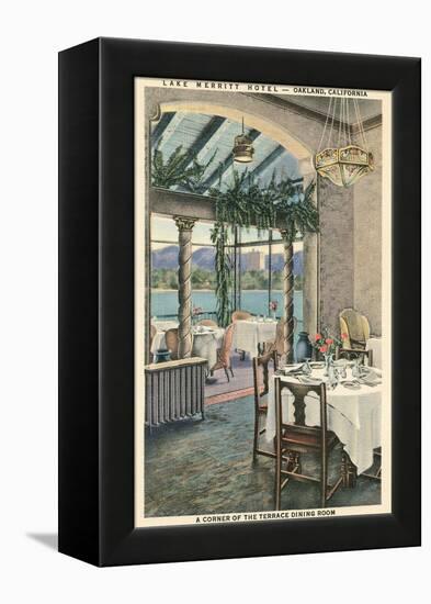 Lake Merritt Hotel, Oakland, California-null-Framed Stretched Canvas