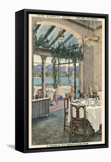 Lake Merritt Hotel, Oakland, California-null-Framed Stretched Canvas