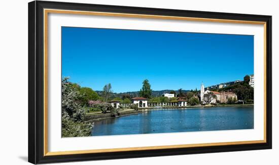 Lake Merritt in Springtime, Oakland, California, USA-null-Framed Photographic Print