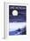 Lake Michigan - Full Moon Night Scene-Lantern Press-Framed Premium Giclee Print