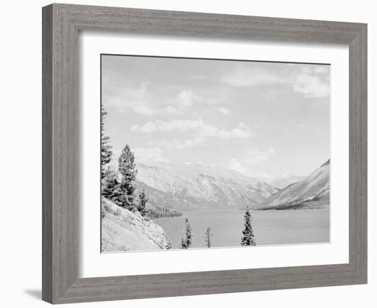 Lake Minnewanka, Alberta-null-Framed Photo