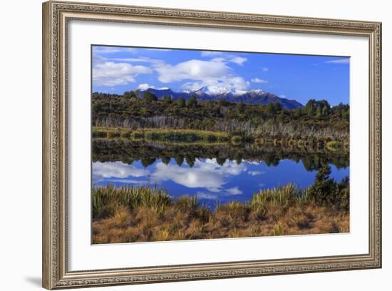 Lake Mistletoe on the Road from Te Anau to Milford Sound, South Island, New Zealand-Paul Dymond-Framed Photographic Print