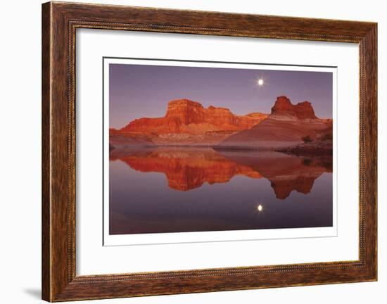 Lake Moonrise-Donald Paulson-Framed Giclee Print