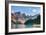 Lake Moraine, Near Lake Louise, Banff National Park, Canadian Rockies-Luis Leamus-Framed Photographic Print