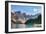 Lake Moraine, Near Lake Louise, Banff National Park, Canadian Rockies-Luis Leamus-Framed Photographic Print