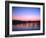 Lake, Mountains, Afterglow-Thonig-Framed Photographic Print