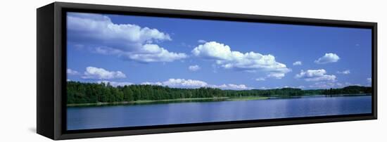 Lake Near Kuopio Finland-null-Framed Stretched Canvas