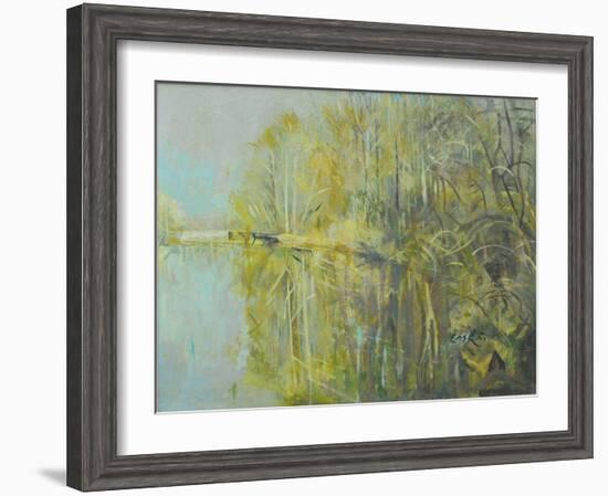 Lake Near Nieuwleusen-John Erskine-Framed Giclee Print