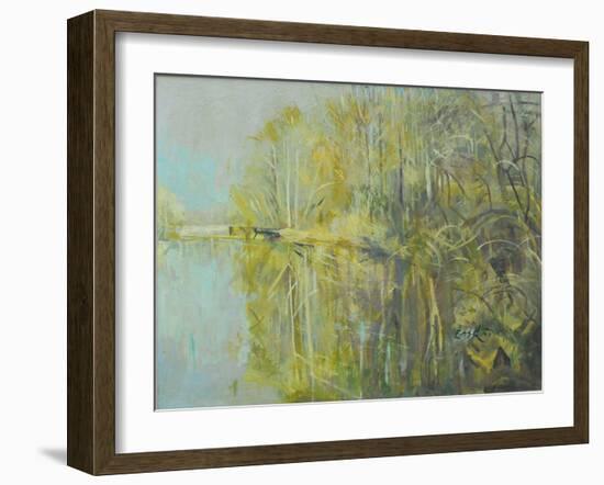 Lake Near Nieuwleusen-John Erskine-Framed Giclee Print