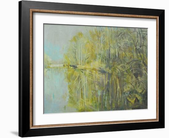 Lake Near Nieuwleusen-John Erskine-Framed Giclee Print