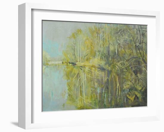 Lake Near Nieuwleusen-John Erskine-Framed Giclee Print