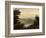 Lake Nemi, in the Background the City of Genzano, Late 18th-Early 19th Century-Pierre Henri de Valenciennes-Framed Giclee Print