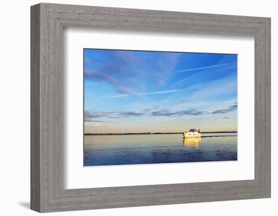 Lake Niegocin, Gizycko, Great Masurian Lakes, Masuria, Poland, Europe-Christian Kober-Framed Photographic Print