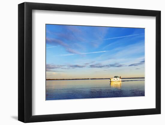 Lake Niegocin, Gizycko, Great Masurian Lakes, Masuria, Poland, Europe-Christian Kober-Framed Photographic Print