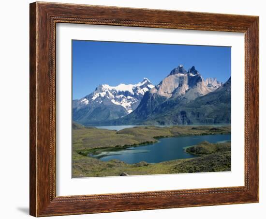 Lake Nordenskjold in the Torres Del Paine National Park in Chile, South America-Ken Gillham-Framed Photographic Print