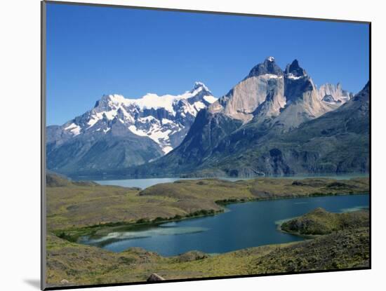 Lake Nordenskjold in the Torres Del Paine National Park in Chile, South America-Ken Gillham-Mounted Photographic Print