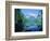 Lake 'Obersee' and ' Watzmann' mountain, Bavaria, Berchtesgarden, Germany-Herbert Kehrer-Framed Photographic Print