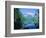 Lake 'Obersee' and ' Watzmann' mountain, Bavaria, Berchtesgarden, Germany-Herbert Kehrer-Framed Photographic Print