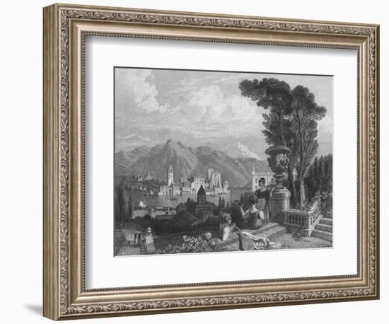 Lake of Como, c1850-null-Framed Giclee Print