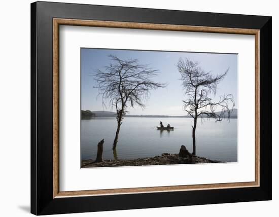 Lake Oloiden Near Lake Naivasha, Rift Valley, Kenya, East Africa-Eitan Simanor-Framed Photographic Print