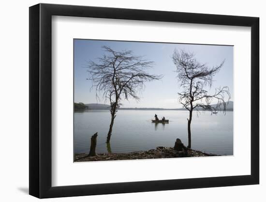 Lake Oloiden Near Lake Naivasha, Rift Valley, Kenya, East Africa-Eitan Simanor-Framed Photographic Print