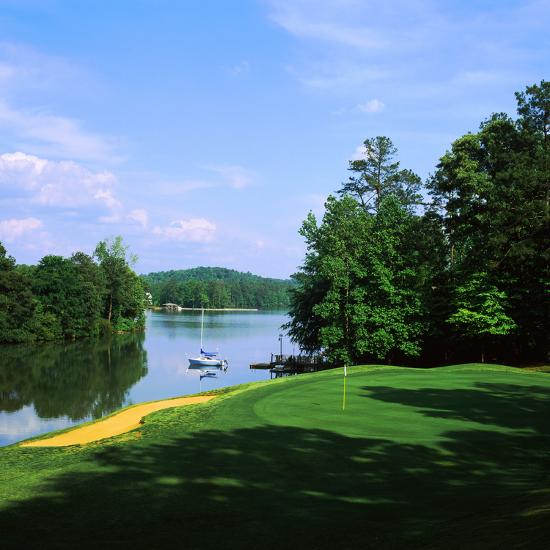 'Lake on a Golf Course, Legend Course, Stillwaters Golf Club, Dadeville