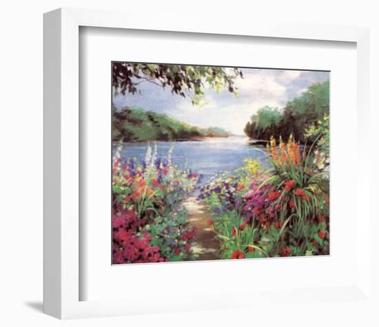 Lake Path-Natalie Levine-Framed Art Print