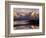 Lake Pehoe and Paine Grande at Sunrise, Torres del Paine National Park, Patagonia, Chile-Theo Allofs-Framed Photographic Print