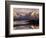 Lake Pehoe and Paine Grande at Sunrise, Torres del Paine National Park, Patagonia, Chile-Theo Allofs-Framed Photographic Print