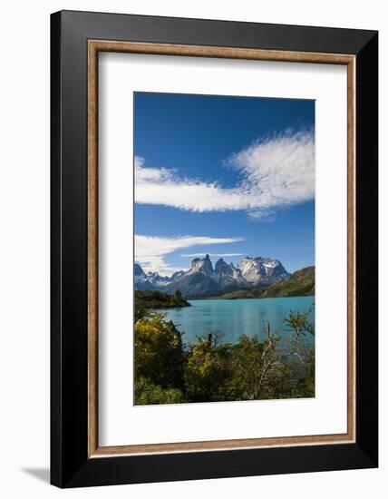 Lake Pehoe in the Torres Del Paine National Park, Patagonia, Chile, South America-Michael Runkel-Framed Photographic Print