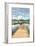 Lake Pier Vertical-Robert Goldwitz-Framed Premium Giclee Print
