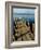 Lake Pier with San Pedro Volcano in Distance, Lake Atitlan, Western Highlands, Guatemala-Cindy Miller Hopkins-Framed Photographic Print